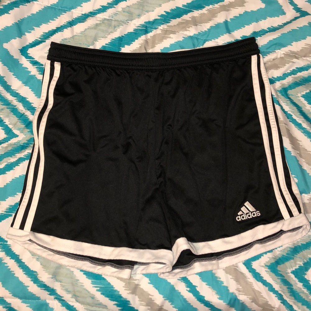 Adidas Striped Soccer Shorts